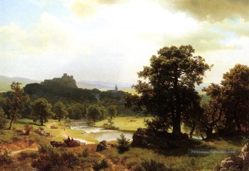 Jours commençant Albert Bierstadt Peinture à l'huile